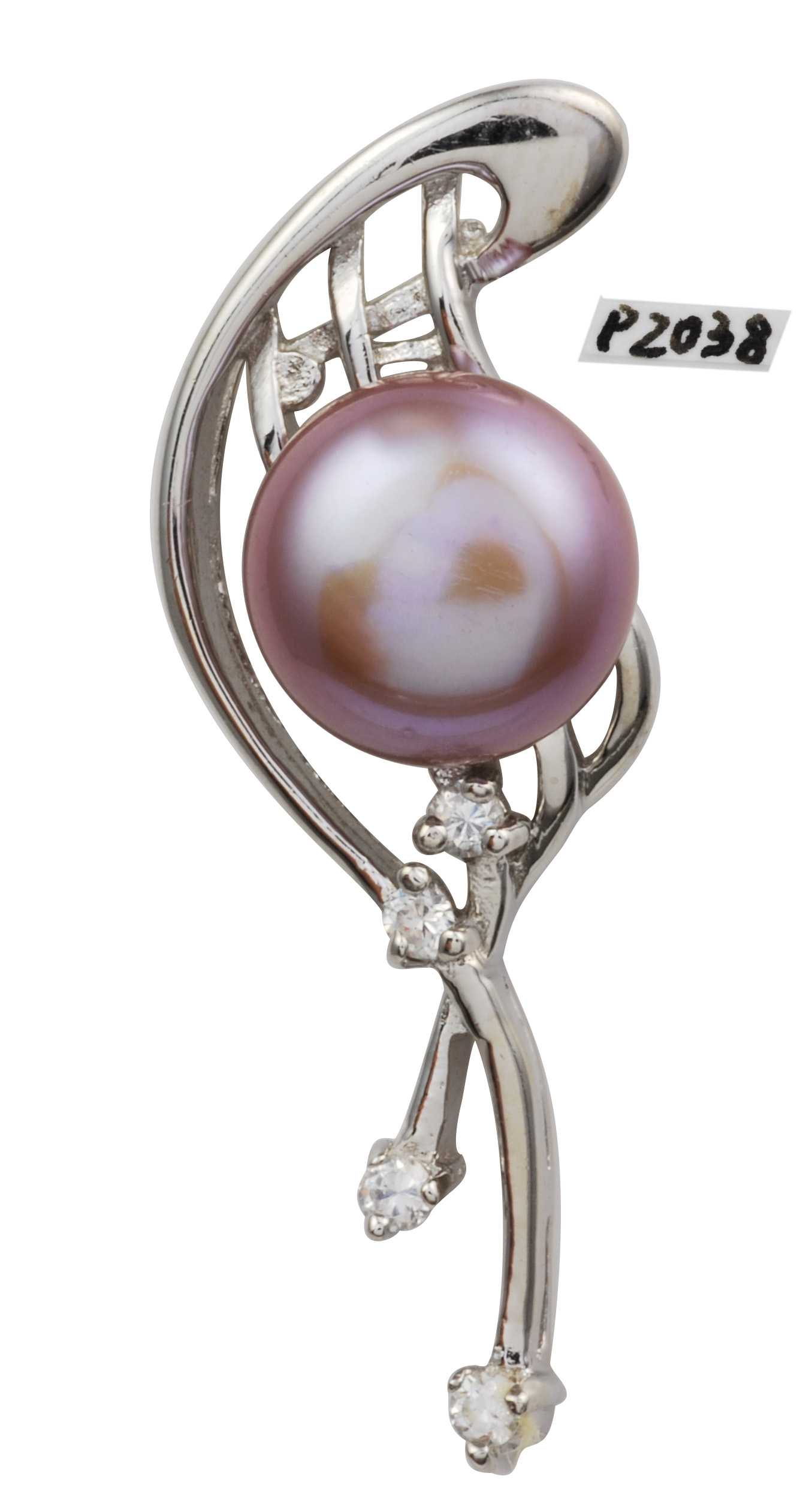 925 silver pearl necklace