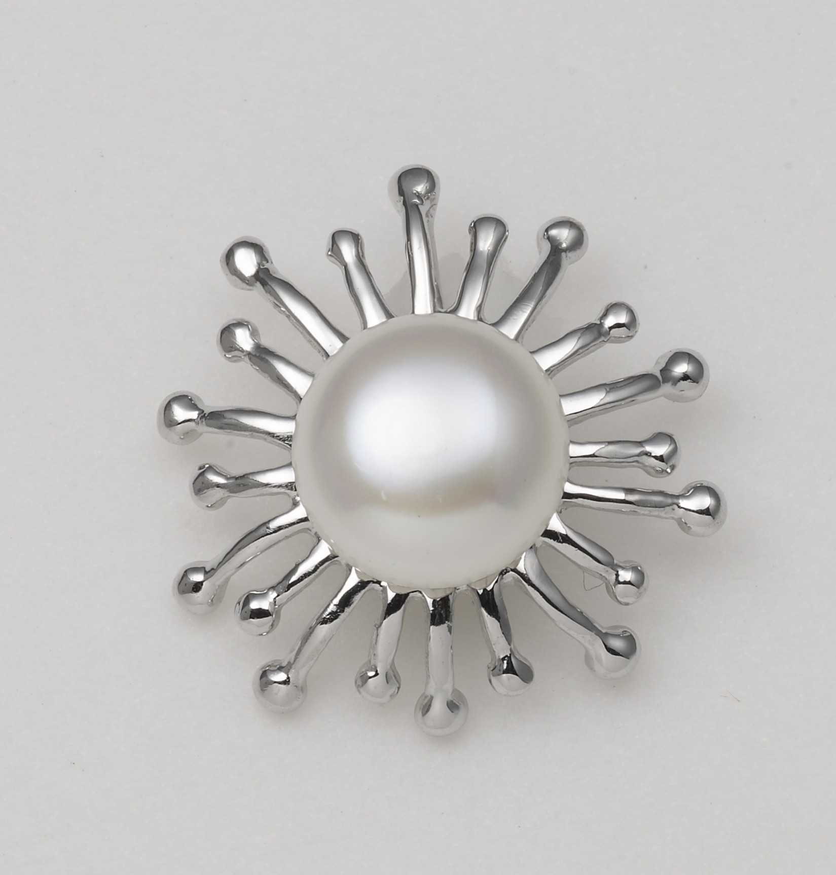 925 silver pearl necklace