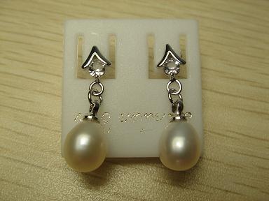 925 silver pearl necklace