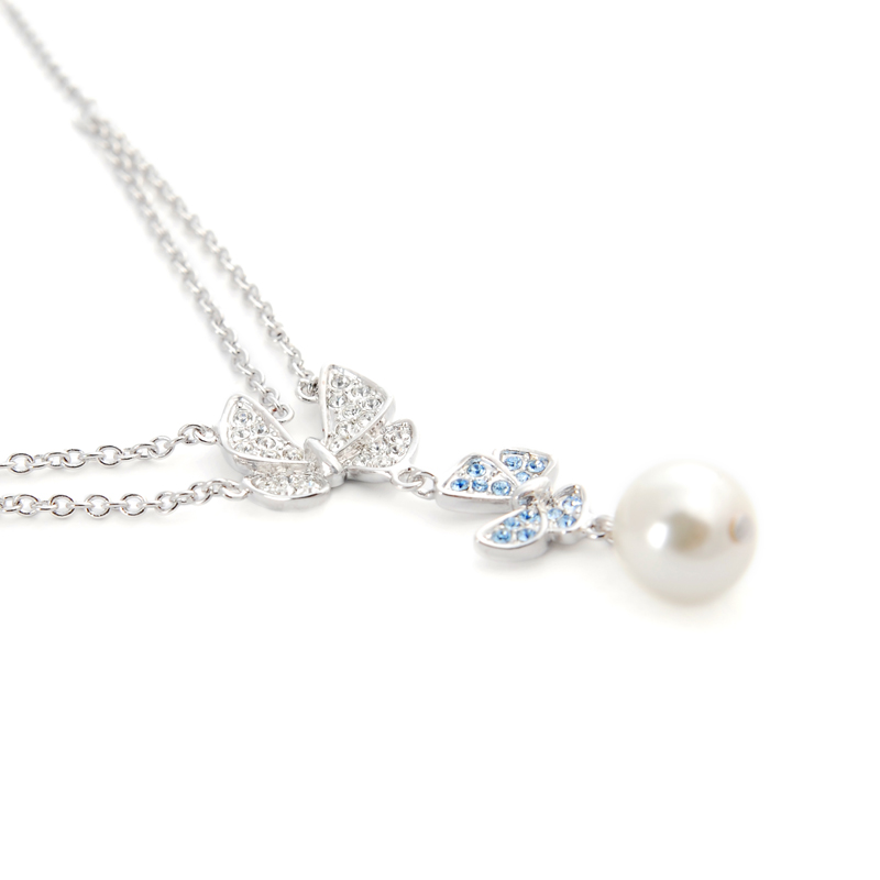 Alloy pearl pendants