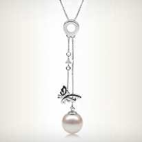 Alloy pearl pendants