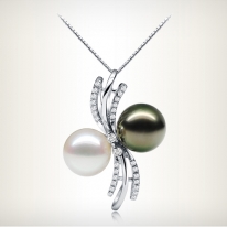 Alloy pearl pendants