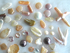 Singular scattered bead