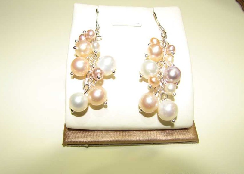 Alloy pearl ear pins 、 clips