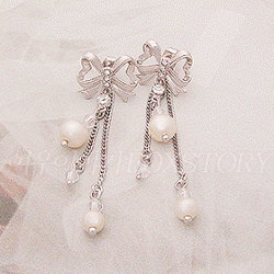 Alloy pearl ear pins 、 clips