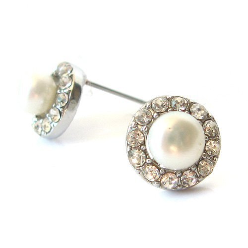 Alloy pearl ear pins 、 clips