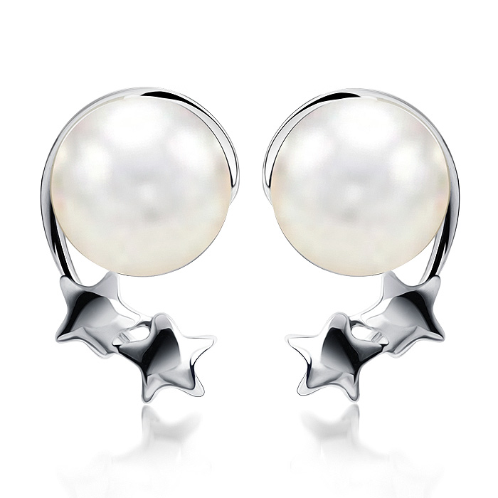 Alloy pearl ear pins 、 clips