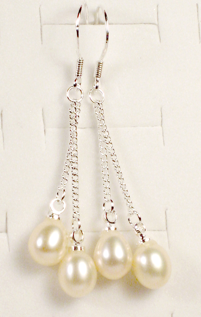 Alloy pearl ear pins 、 clips