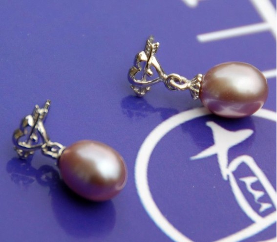 Alloy pearl ear pins 、 clips