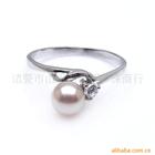 925 silver pearl ring