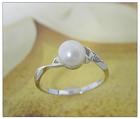 925 silver pearl ring