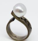 925 silver pearl ring