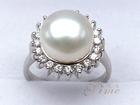 925 silver pearl ring