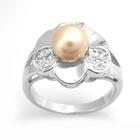 925 silver pearl ring