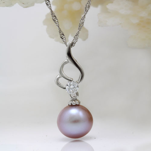925 silver pearl pendants