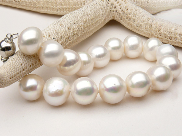 925 silver pearls bracelet