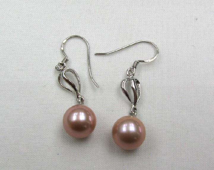 925 silver pearl earrings , earrings