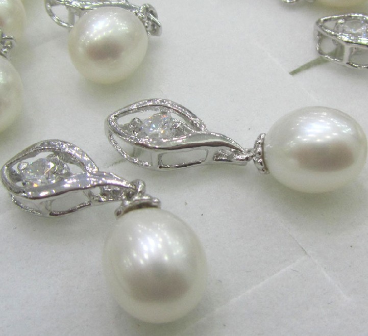 925 silver pearl earrings , earrings
