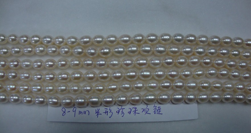 米形珍珠项链
